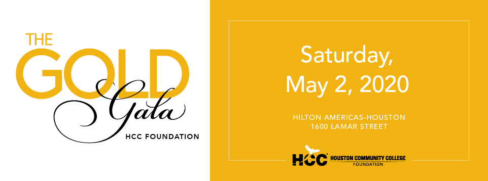 Gold Gala Event Page Houston Community College Foundation