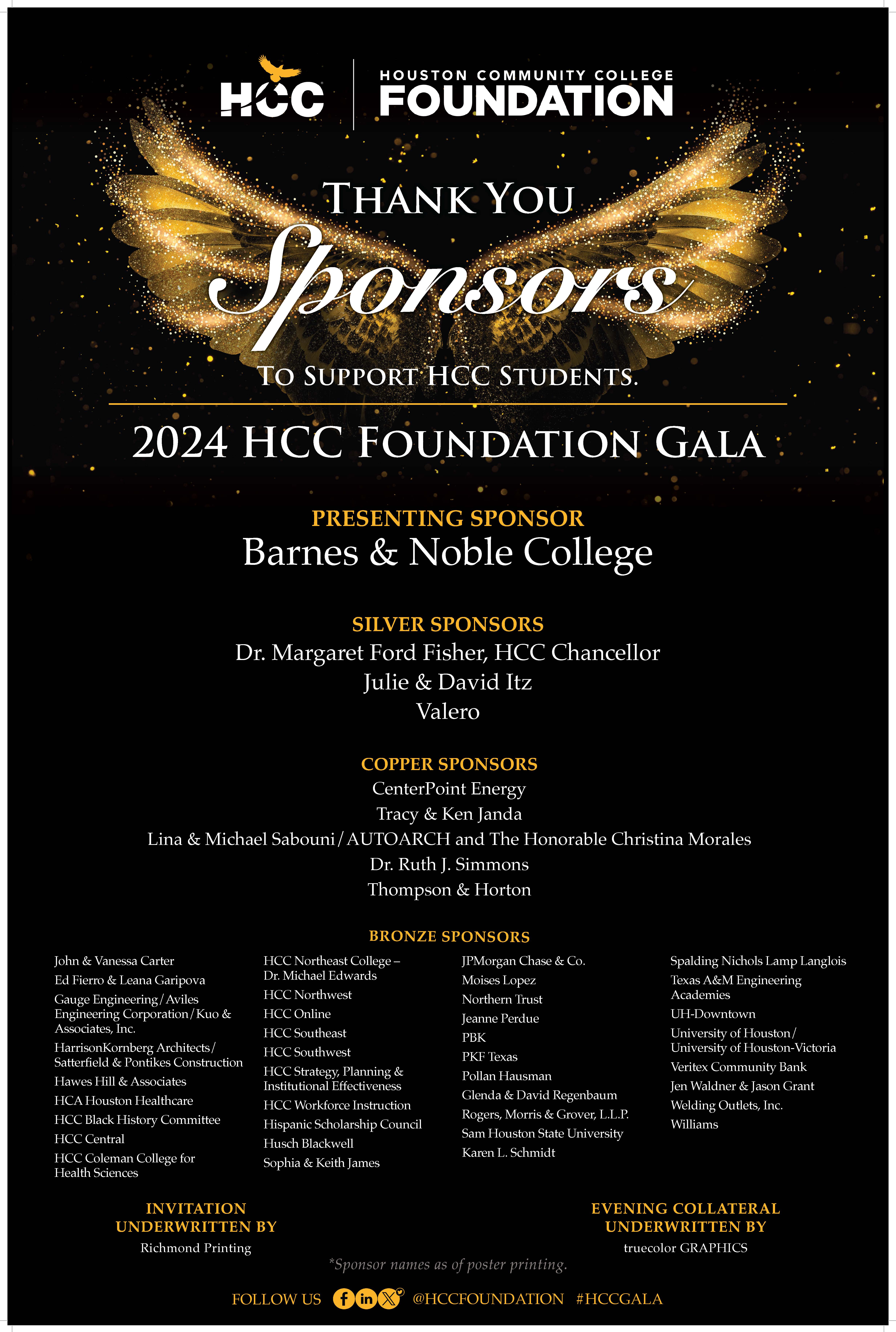 2024 Gala Sponsors